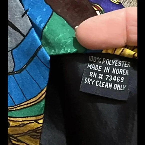 ADDICTION BLACK RED GREEN GIFTS Santa Christmas Silk St Nick Men Necktie tie - Picture 6 of 10